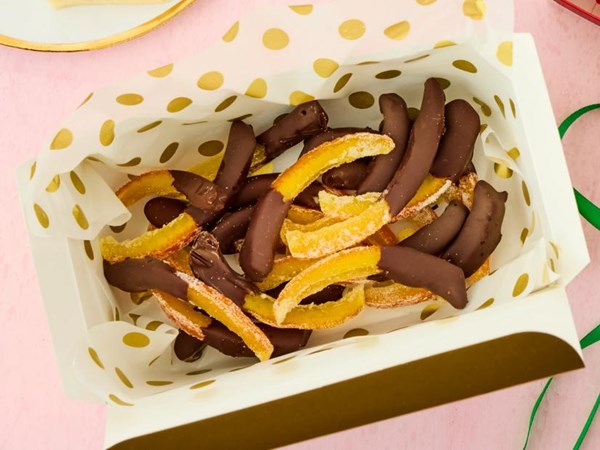 Chocolate orange peels 