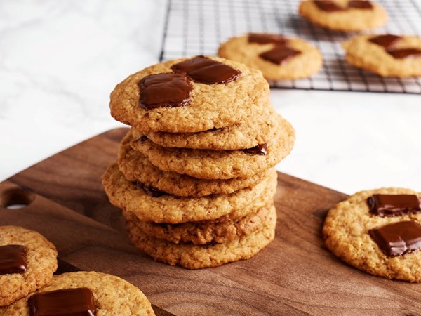 Chocolate orangey cookies