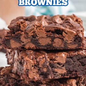 Chocolate overload brownies