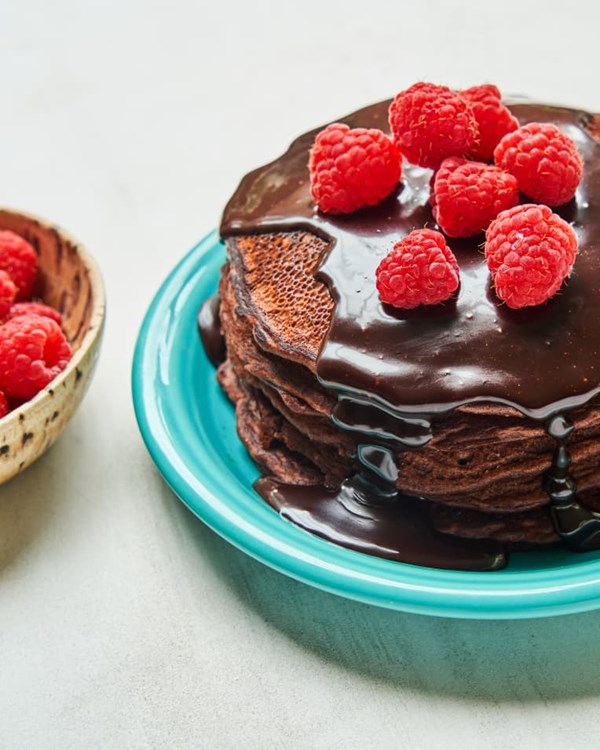 Chocolate pancakes