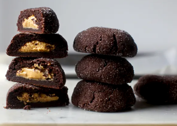Chocolate peanut butter cup cookies