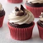 Chocolate peanut butter cupcakes