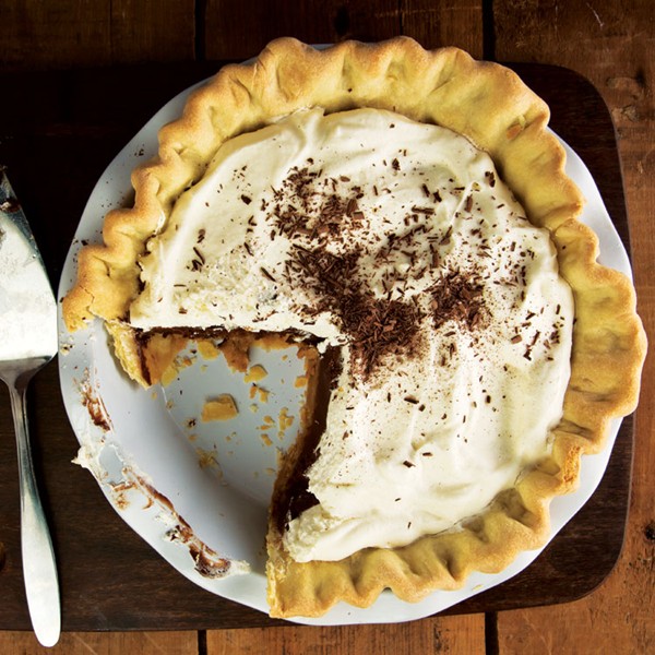 Chocolate-peanut butter pie