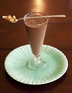 Chocolate peanut butter smoothie