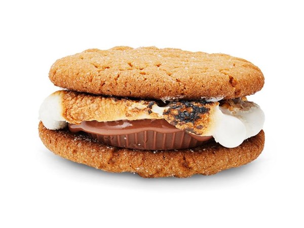 Chocolate-peanut butter s’mores
