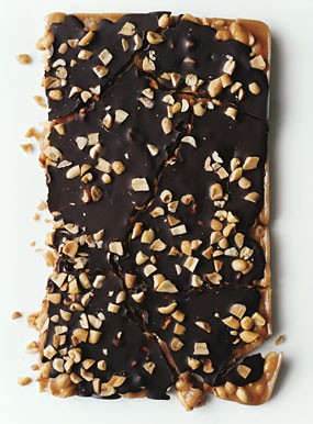 Chocolate peanut toffee