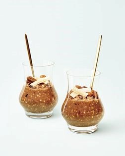 Chocolate-pecan-coconut overnight kasha