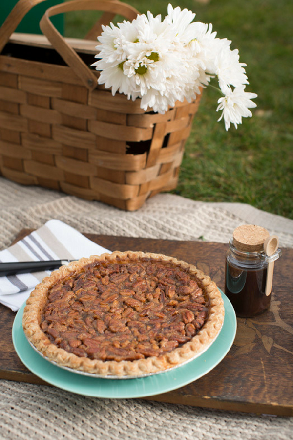 Chocolate pecan pie