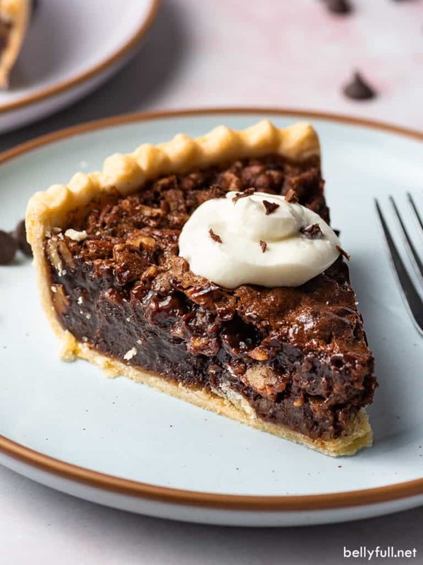 Chocolate pecan pie