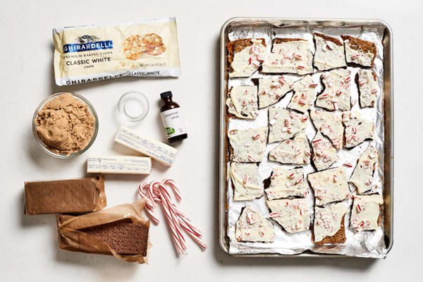 Chocolate peppermint bark 