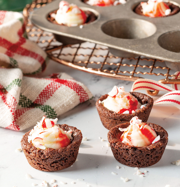 Chocolate peppermint cups