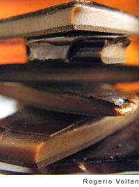 Chocolate-peppermint toffee