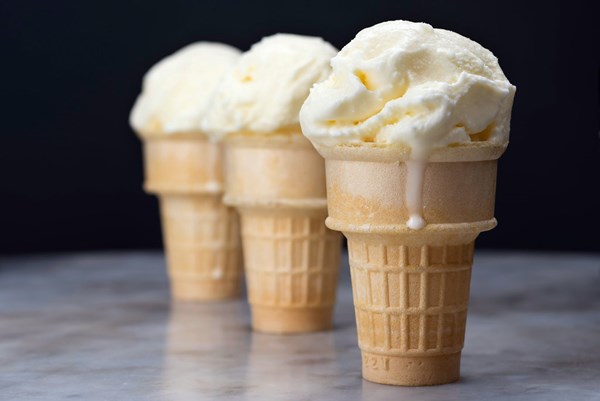 Chocolate Philadelphia-style ice cream
