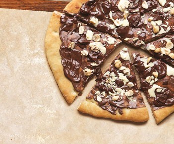 Chocolate pizza