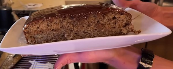 Chocolate potato cake