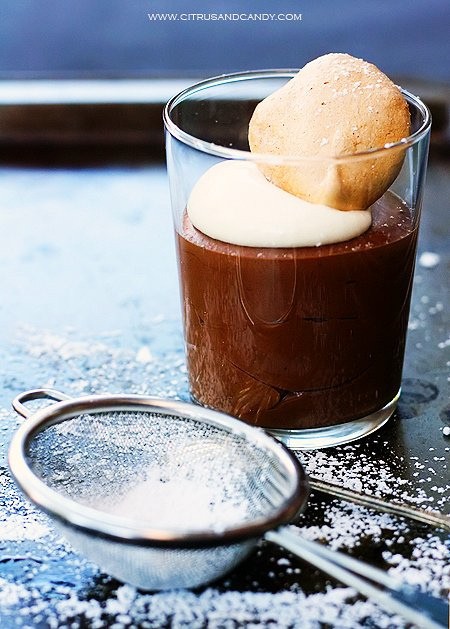 Chocolate pots de crème  