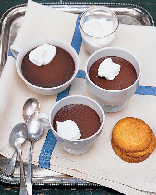 Chocolate pots de crème