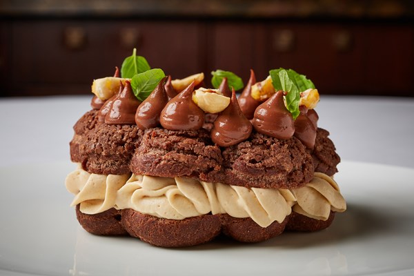 Chocolate praline Paris-Brest