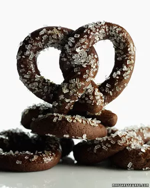 Chocolate pretzels