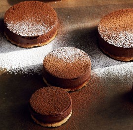 Chocolate pudding bars
