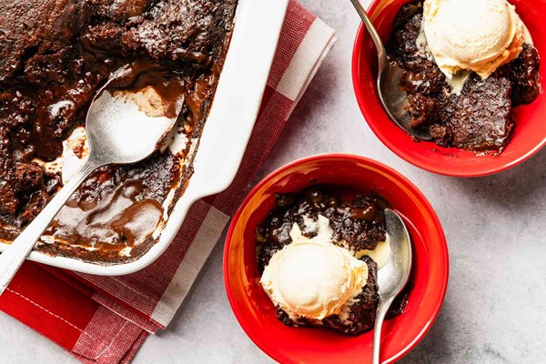 Chocolate pudding cake