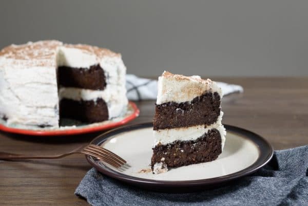 Chocolate quinoa cake