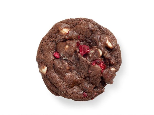 Chocolate-raspberry cookies