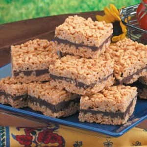 Chocolate ribbon bars 