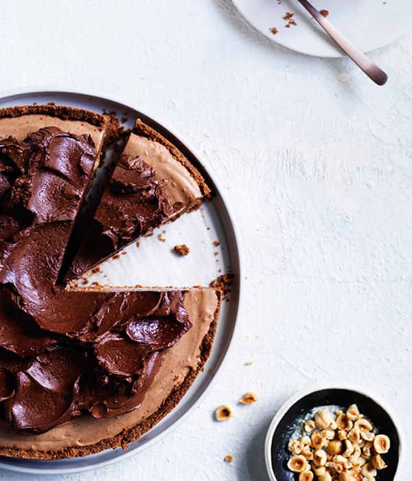 Chocolate ricotta cake
