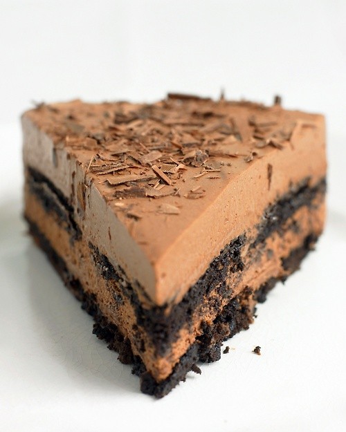 Chocolate-ricotta icebox cake
