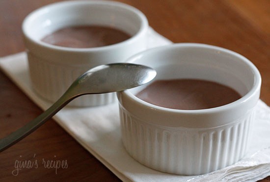 Chocolate ricotta mousse