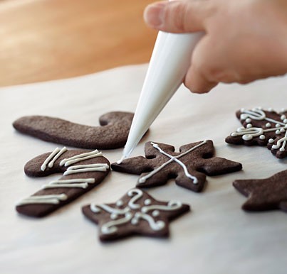 Chocolate roll-out cookies
