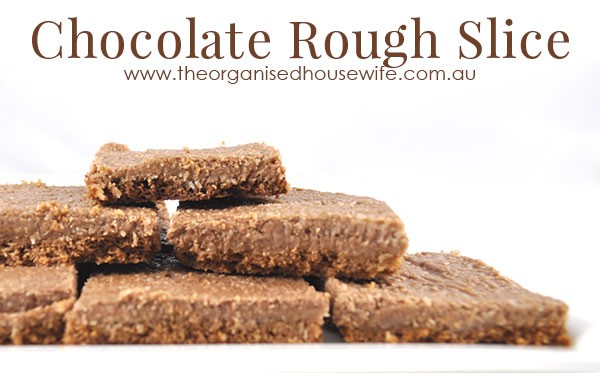 Chocolate rough slice
