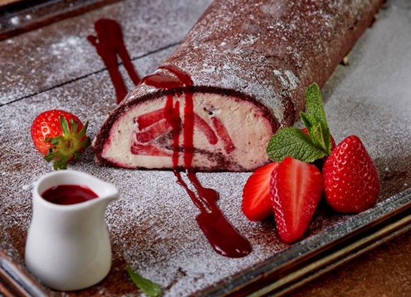 Chocolate roulade
