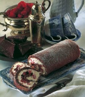 Chocolate roulade