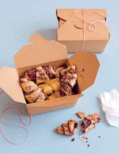 Chocolate rugelachs