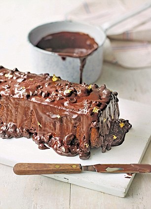 Chocolate rum and raisin loaf