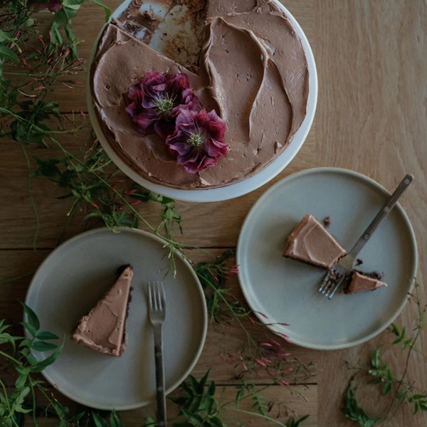 Chocolate rye cake 