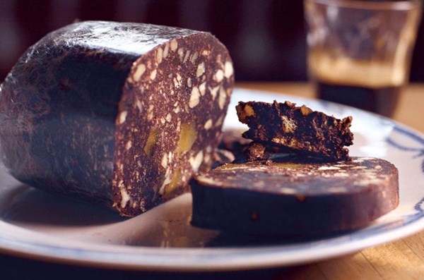 Chocolate salami