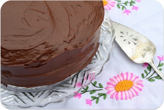 Chocolate sauerkraut cake 