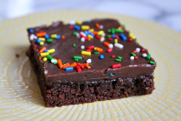 Chocolate sheet cake