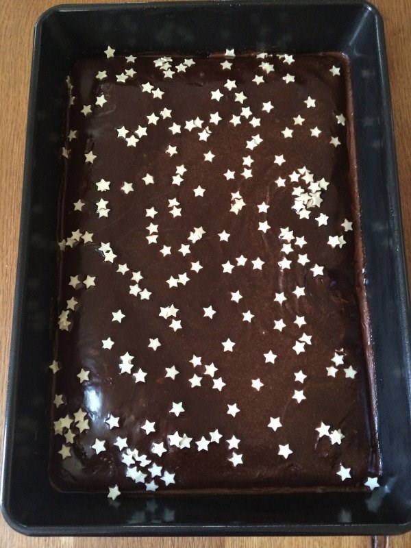 Chocolate sheet cake