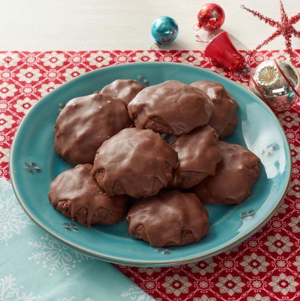 Chocolate sheet cake cookies