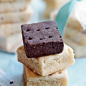 Chocolate shortbread
