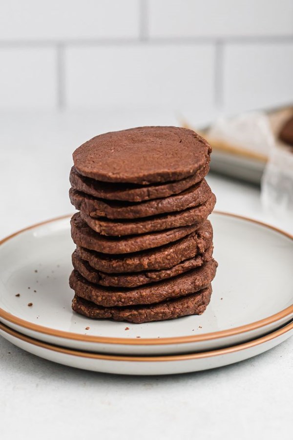 Chocolate shortbread