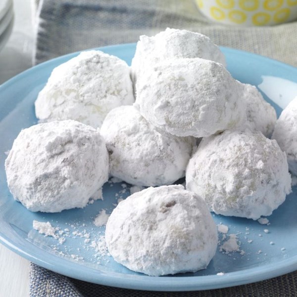 Chocolate snowballs