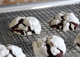 Chocolate snowcaps