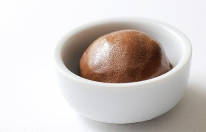 Chocolate sorbet