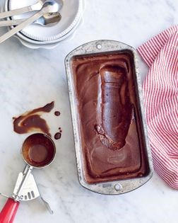 Chocolate sorbet
