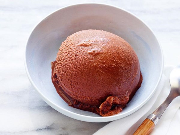 Chocolate sorbet